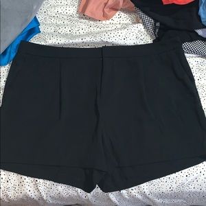 High waisted dress shorts